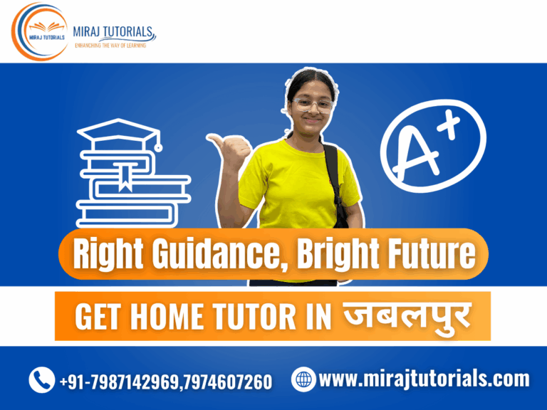 Get the Right Guidance and Bright Future with Miraj Tutorials - Miraj ...